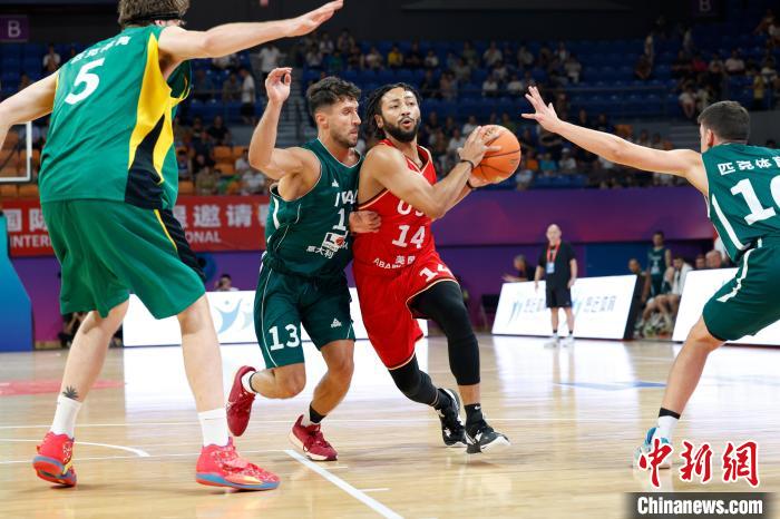 杭州萧山临浦体育馆揭幕2024中国之旅国际篮球明