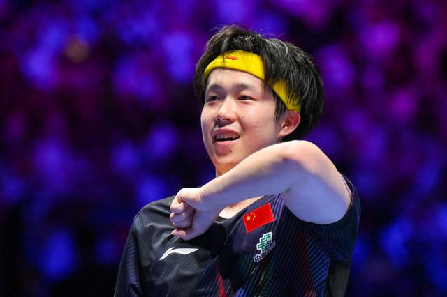 孙颖莎鏖战七局险胜埃及选手挺进四强